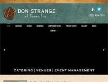 Tablet Screenshot of donstrange.com
